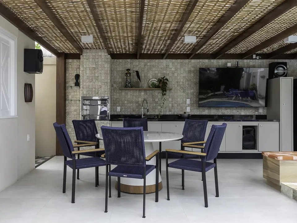 Mosaico Bertel Travertino - 28x28x02 cm — Decogran